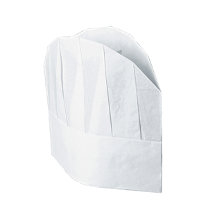 Cappello da Cuoco Carta (10 pz.)